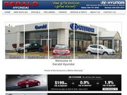 Gerald Hyundai Website