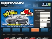 Germain Honda Website