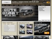 Glenn E Thomas Dodge Co Website