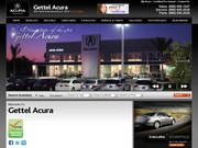 Gettel Acura Website