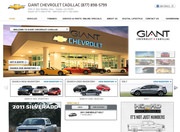 Giant Automotive Group-Chevrolet Cadillac Website