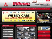 Gillman Mitsubishi Website