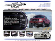 Glenn’s Auto Sales Website