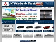 D’Ambrosio’s Mitsubishi Website