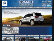 Gossett Volkswagen of Germantown Website