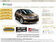 Go Toyota Website