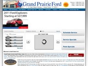 Grand Prairie Ford Website
