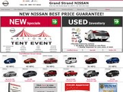Grand Strand Nissan Website
