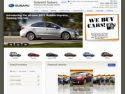 Grayson Subaru Website