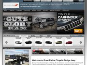 Great Plains Chrysler Dodge Website