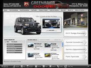 Greenbrier Dodge of Chesapeake Website