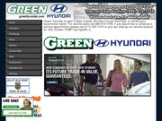 Green Hyundai Website