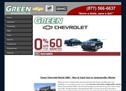 Green Buick Pontiac Chevrolet Website