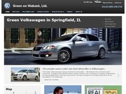 Green Volkswagen Website