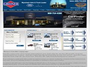 Greiner Ford Lincoln Website