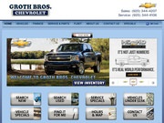 Groth Bros Chevrolet Website