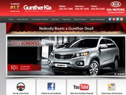 Gunther Kia Website