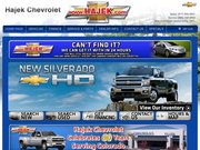 Hajek Chevrolet Website