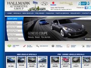 Hallmark Hyundai Website