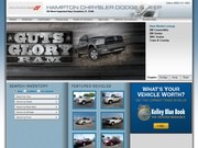 Hampton’s Dodge Chrysler Jeep Website