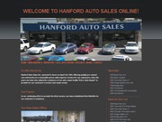 Hanford Auto Sales Website