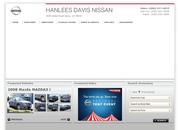 Hanlees Nissan Website