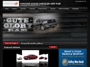 Hanover Dodge Website