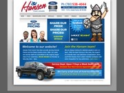 Hansen Ford Lincoln Website