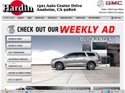 Hardin Buick GMC Website