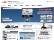 Hardy Chevrolet Website