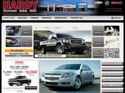 Hardy Buick GMC Website