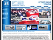 Harrisonburg Honda Website