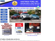 Hastings Ford Website