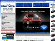 Hawkinson Ford Website