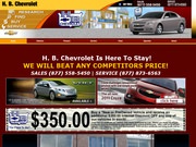 H B Chevrolet Website
