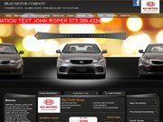 Head Motor Co Kia New & Pre Owned Website