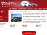 Hellman Toyota Website