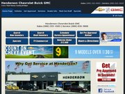 Henderson Chevrolet Website