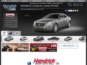 Hendrick Cadillac Hummer Website