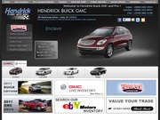 Hendrick Pontiac Website