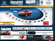 Hendrick Honda Website