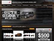 Hendrickson Chrysler Dodge Jeep Website