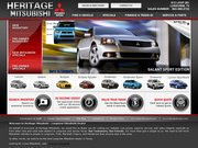 Heritage Mitsubishi Website