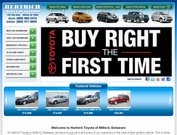 Hertrich’s Toyota of Milford Website