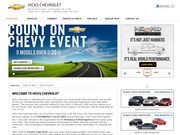 Hicks Chevrolet-Buick-Volvo Website