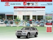 Hiland Toyota Website