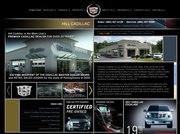 Hill Cadillac Website