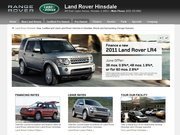 Land Rover Hinsdale Website