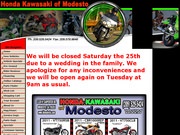 Honda Kawasaki Motorcycles of Modesto Website