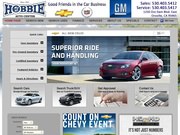 Hobbie Chevrolet & Cadillac Website